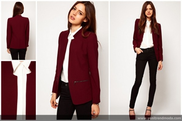 Bayan Blazer Ceket Modelleri12