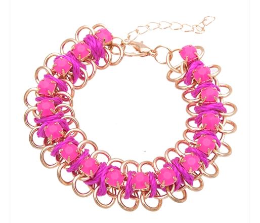 Sarmal Pembe Bileklik