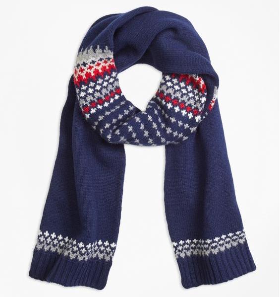 Nordic Fair Isle Scarf