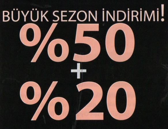 sezon indirimi