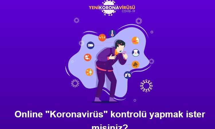 Sağlık Bakanlığı Online koronavirüs testi koronaonlem.saglik.gov.tr sayfası