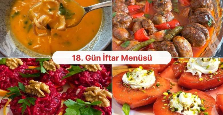 18. Gün İftar Menüsü: İftarda Sofra Hazırlığı