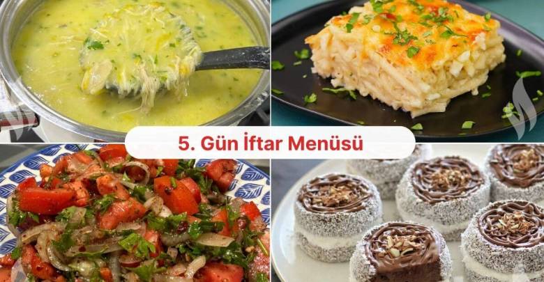 5. Gün İftar Menüsü: İftarda Sofra Hazırlığı