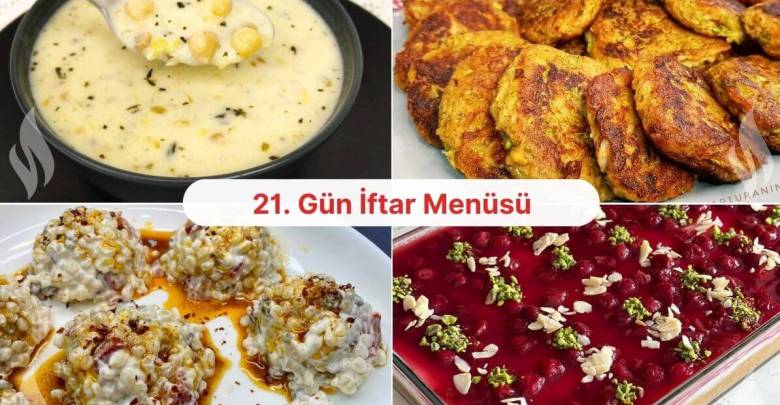 21. Gün İftar Menüsü: İftarda Sofra Hazırlığı