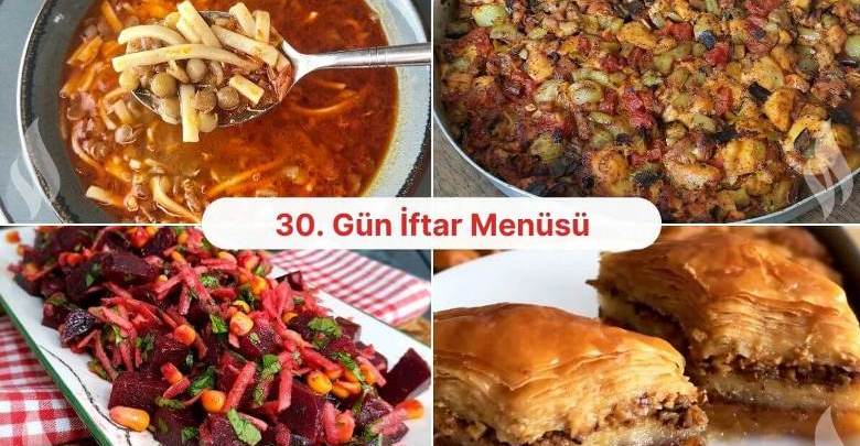 30. Gün İftar Menüsü: İftarda Sofra Hazırlığı